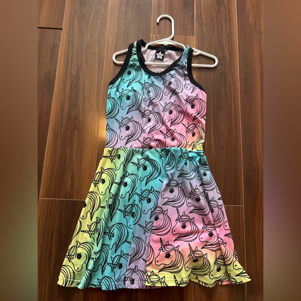 Colorful Unicorn Print Bodysuit